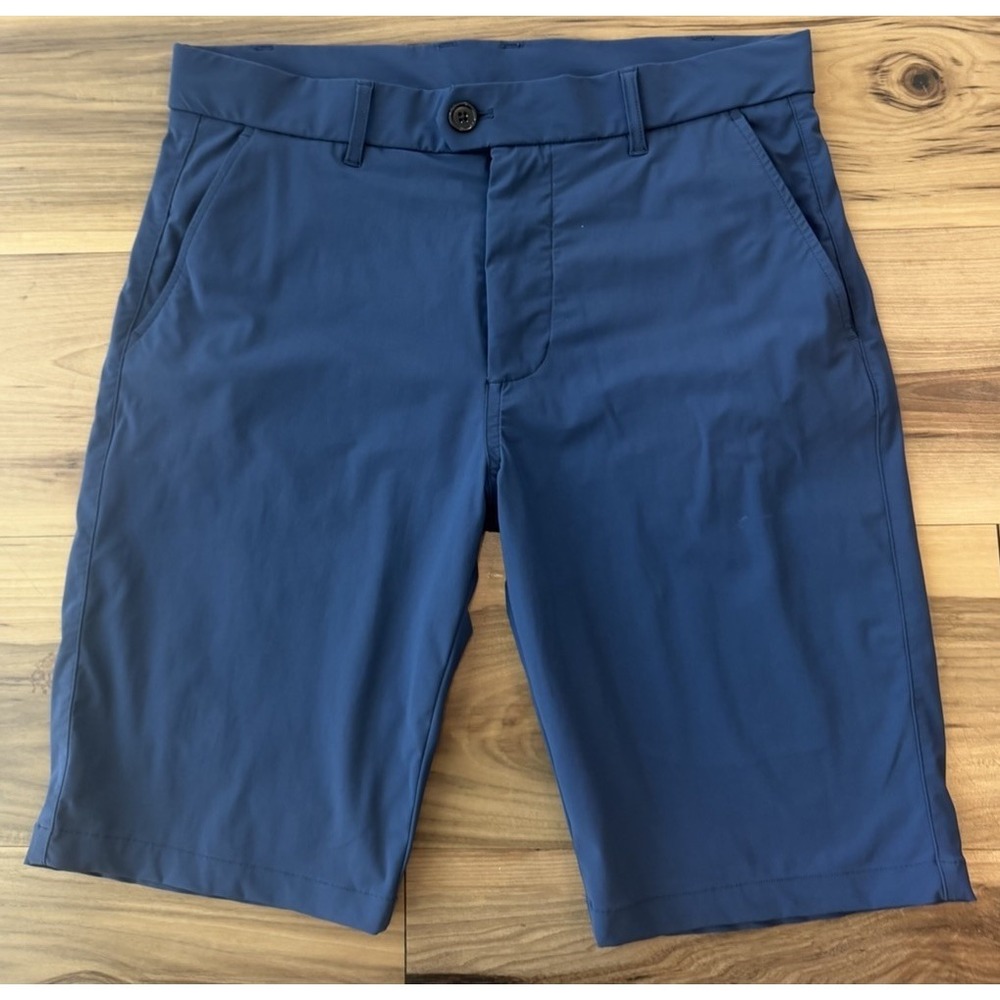 Greyson Men's Blue Performance Golf Shorts Size 31 Stretch Lightweight Casual